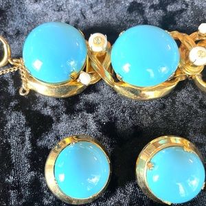 Vintage bracelet and earrings